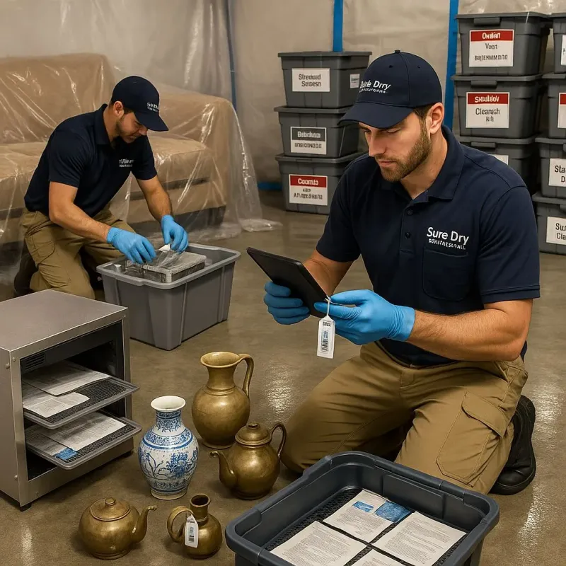 Content Protection and Restoration process in Robbinsville, NJ