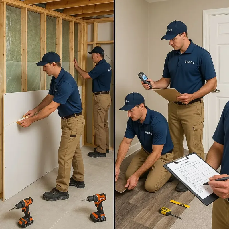 Repairs and Reconstruction process in Robbinsville, NJ